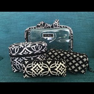 Vera Bradley 4-Piece Cosmetic Organizer